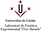 Universitat de Lleida - Laboratori de fonètica experimental "Pere Barnils"